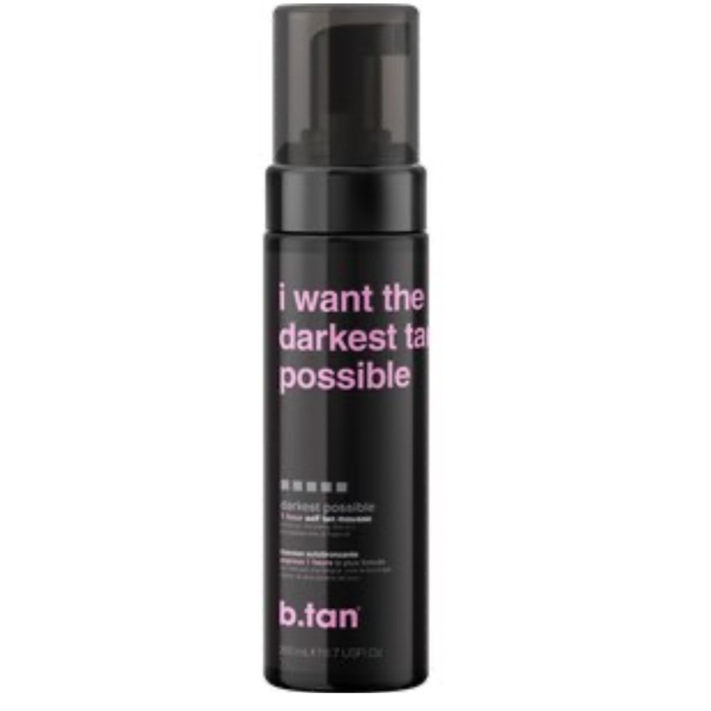 b.tan i want the darkest tan possible self tanner